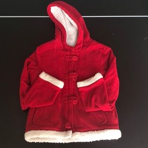 Red “Santa” Jacket for Girls